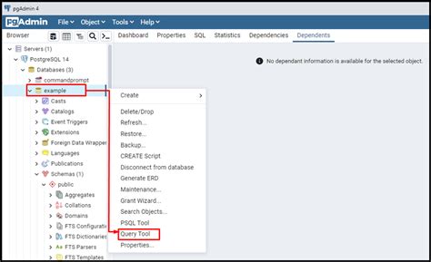 Image result for Show All Database PostgreSQL Query Tool