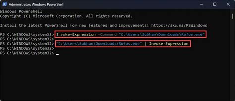 Toradh íomhá ar How to Run File in PowerShell