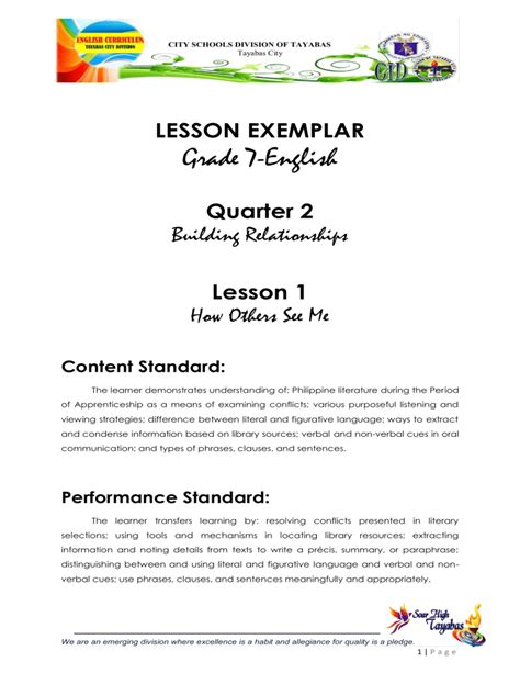 Image result for Lesson Exemplar Logo