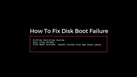 Image result for Disk Boot Error