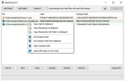 Toradh íomhá ar Windows Tool to Check File Hash