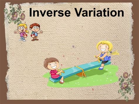 Image result for Inverse Variation Function
