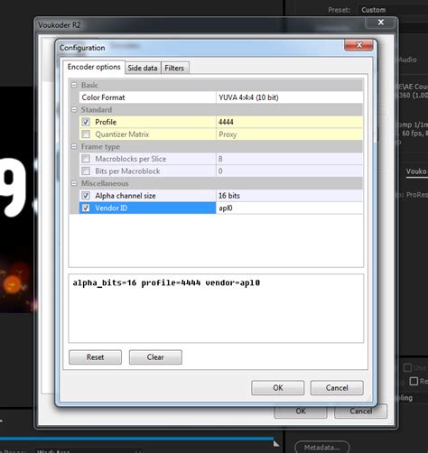 Afbeeldingsresultaten voor Voukoder Adobe Media Encoder