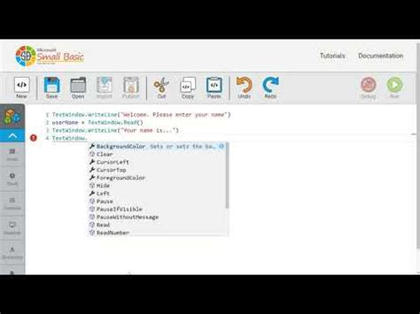 Image result for How to Write On Small Basic