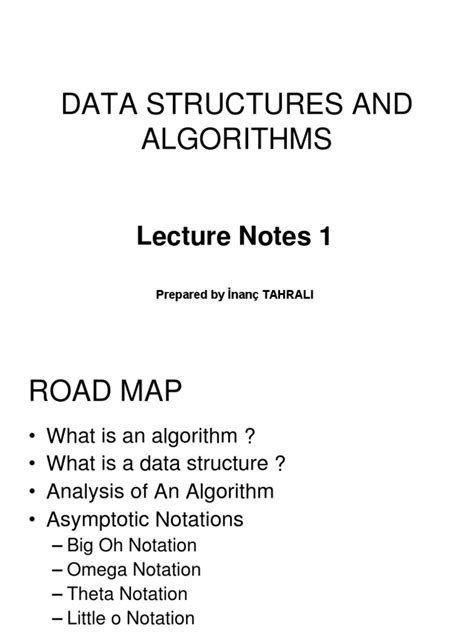 Image result for Data Structure and Algorithm Lecture Note