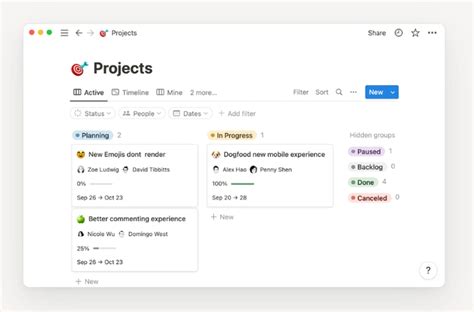 Status Database Notion માટે ઇમેજ પરિણામ