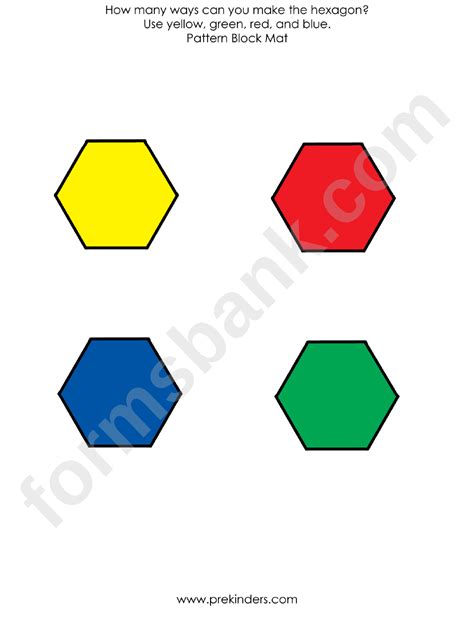 Hexagon Pattern Block に対する画像結果