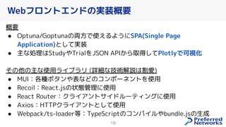 Optuna Dashboard Study User Atributes に対する画像結果