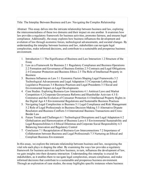 Law Essay Introduction Example に対する画像結果