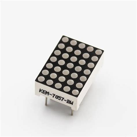 Image result for 5X7 LED Matrix Small