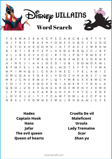 Image result for Disney Movie Word Search Printable