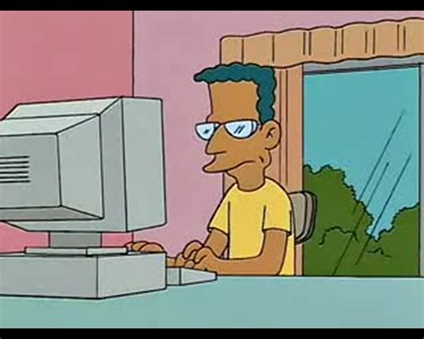 Image result for Simpsons Computer Geek Meme