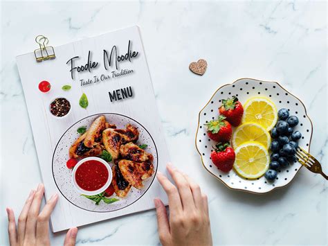 Creative Food Menu Design に対する画像結果