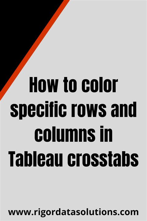Image result for Tableau Color Individual Columns