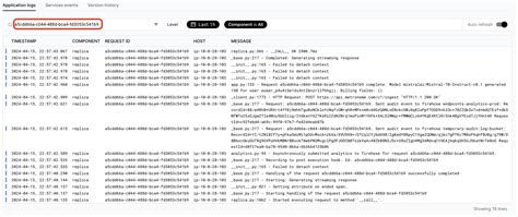 Toradh íomhá ar Log a New Query