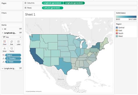 Image result for Tableau Map Types