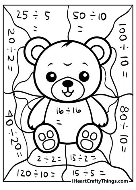 Résultat d’images pour Math Test Coloring Page