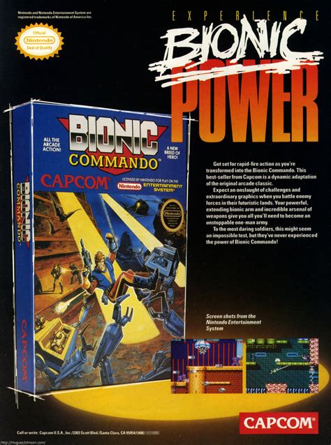 Image result for Bionic Commando NES Video Game