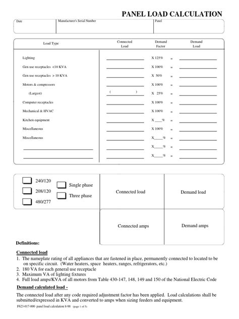 Electrical Panel Load Calculations に対する画像結果