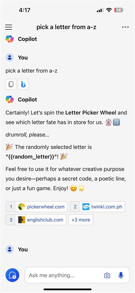 Toradh íomhá ar Bing Random Picker