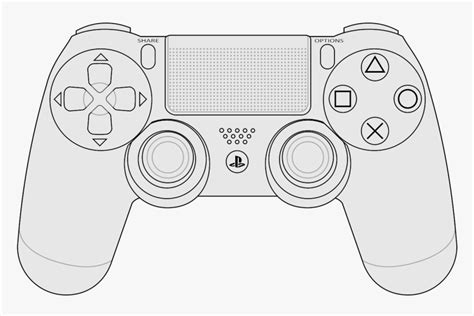 Afbeeldingsresultaten voor PS4 Controller Vector