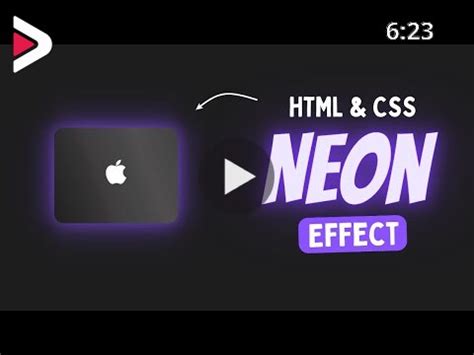 CSS/HTML Neon に対する画像結果