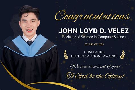 Toradh íomhá ar Tarpaulin Layout Design for Graduation