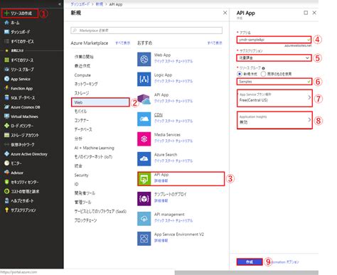 Microsoft Azure API に対する画像結果