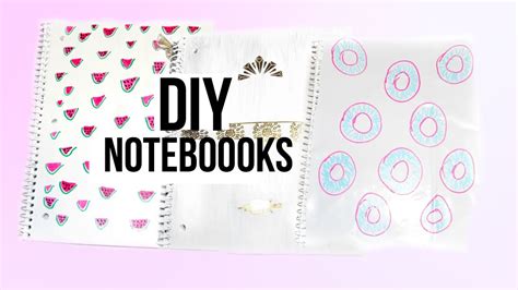 Toradh íomhá ar Cute DIY Notebooks