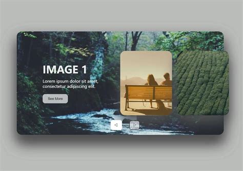 Thumbnail Carousel HTML/CSS に対する画像結果