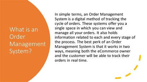 What Is Included in Order Management に対する画像結果