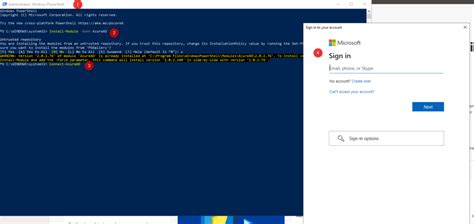 How to Import Azure AD PowerShell Module に対する画像結果