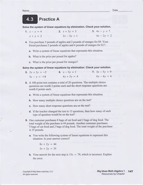 Toradh íomhá ar Lesson 7 Homework Practice Answers Key Convert Between Systems