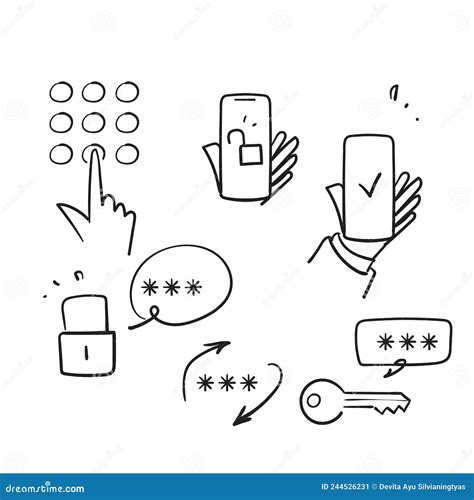 Image result for Password Drawing