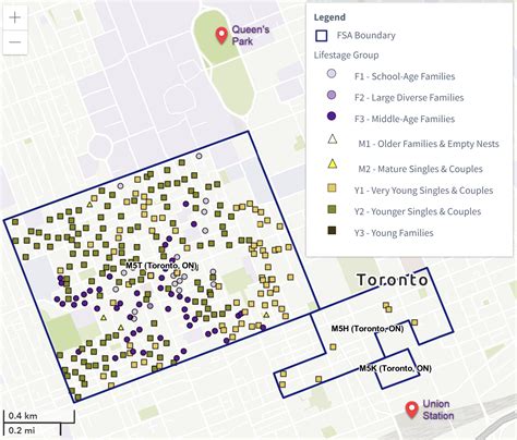 Toronto Postal Code Map に対する画像結果