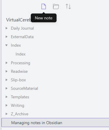 نتيجة الصورة لـ Obsidian Notes Tree