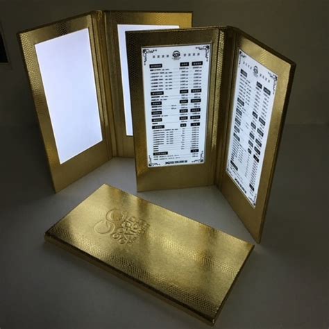 Image result for LED Menu Book