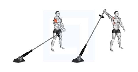 Toradh íomhá ar Landmine Thruster Exercise