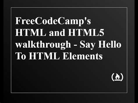 Basic HTML and HTML5 Complete Steps Freecodecamp に対する画像結果