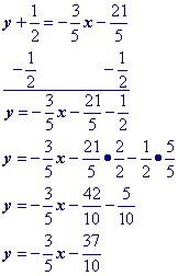 Toradh íomhá ar Point-Slope Form X-Intercept