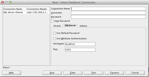 Image result for View Information Connection Main Screen SQL Developer
