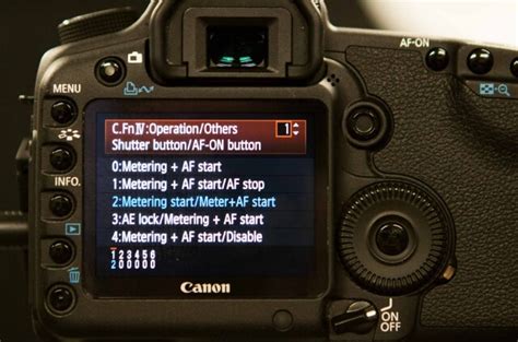 How to Set Back Button Focus On Canon 6D Mii に対する画像結果