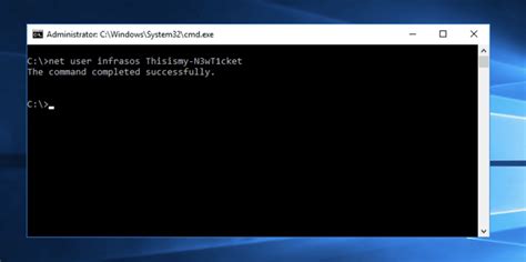 Image result for Net User Password Reset Command