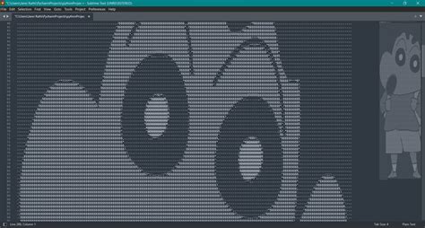 Image result for ASCII-art Python Code