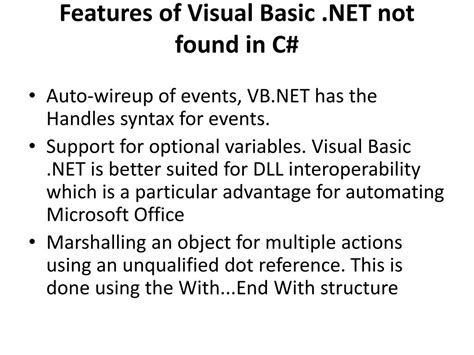 Image result for Not in Visual Basic