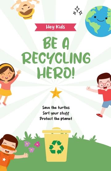 Image result for Recycle Waste Only Poster