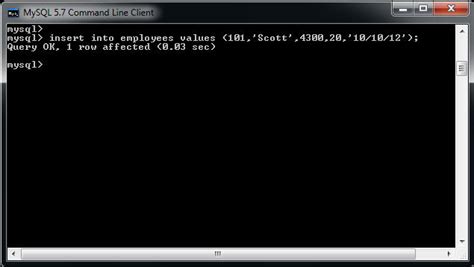 Use Table MySQL ਲਈ ਪ੍ਰਤੀਬਿੰਬ ਨਤੀਜਾ