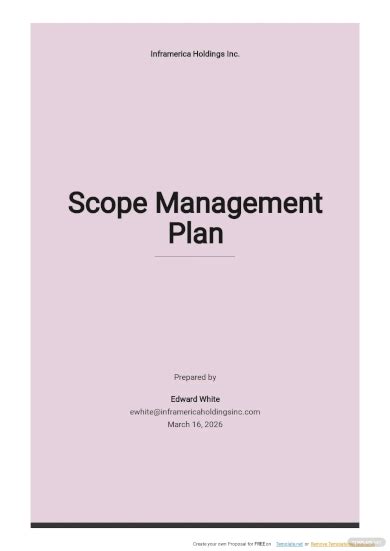 Example On Scope Management Plan માટે ઇમેજ પરિણામ