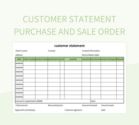 Image result for Shopper Statement Example