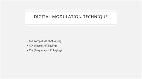 Afbeeldingsresultaten voor Digital Modulation Techniques Slides